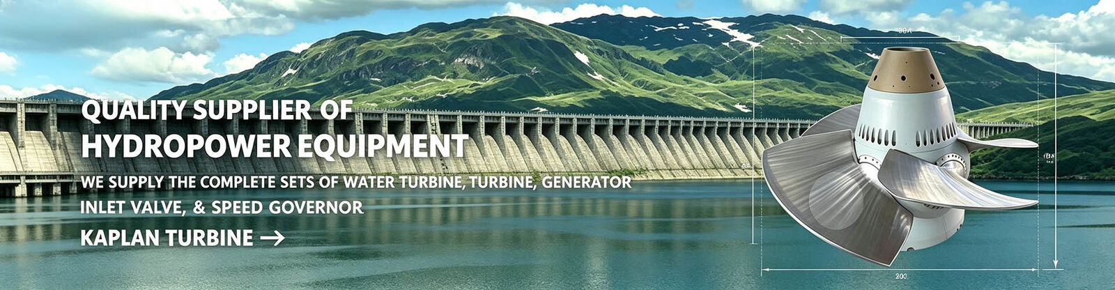 Kaplan Hydro Turbine