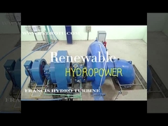 Turbin Air Horisontal Francis / Turbin Air Francis dari 0,1MW - 50MW