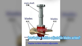 rotasi bilah pelari Kaplan yang dapat disesuaikan.