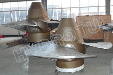 Kaplan Hydro Turbine Generator dengan Kepala Air Rendah dengan Bilah Pelari Baja Rustless