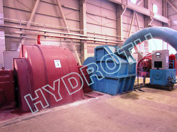 2800Kw Francis Hydro Turbine dengan AC Synchronous Generator CE