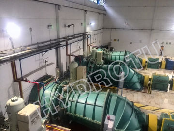 Generator turbin hidro tipe S horizontal dengan bilah pelari baja tahan karat