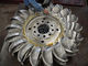 500kw - 20000KW Pelton Turbine Runner / Pelton Wheel untuk Water Head 80m - 1000m