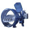 DN 300 - 5000 mm Hydraulic Heavy Flanged Butterfly Valve untuk Hydropower Station