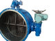 Dia  50 - 3000 mm Electric / Manual Flanged Butterfly Valve Untuk Peralatan Hydropower