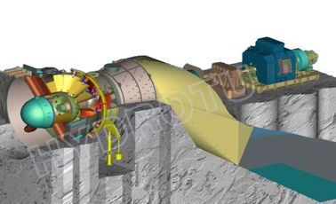 Turbin tipe S untuk pembangkit listrik tenaga air kepala tinggi untuk stasiun pembuangan besar