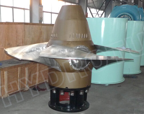 20 MW Power Output Bulb Hydro Turbine with 2m-20m Water Head and Stainless Steel Runner Blades for Efficient Hydropower