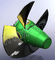 Kepala air rendah Bulb Hydro Turbine / air tubine dengan Fixed Blades / Adjustable Blades Untuk 2m-20m Kepala Hydropower