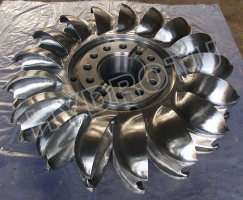 Pelton Hydro Turbine with 0.1-10 MW Power Capacity, Stainless Steel Runner, and Low Maintenance for High Head Hydropower Projects