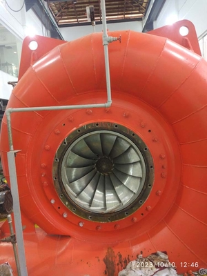 Turbin Hidro Vane Francis dari stainless steel dengan daya 100-10000kW