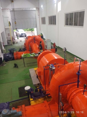 Turbin Hidro Vane Francis dari stainless steel dengan daya 100-10000kW