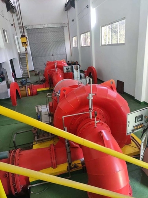 Turbin Hidro Vane Francis dari stainless steel dengan daya 100-10000kW