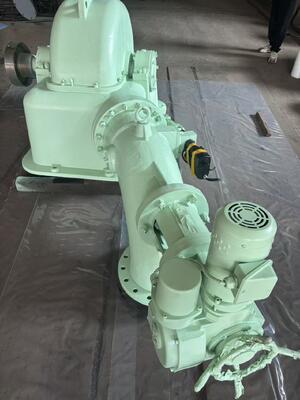 Turbin Hidro Turgo dengan output 100KW-2000KW, stainless steel runner, dan efisiensi 88% untuk pembangkit listrik tenaga air