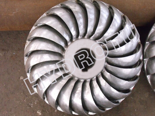 Turbo Hydro Turbine dengan stainless steel Runner 100KW-2000KW Rated Output dan Efisiensi Hingga 88%