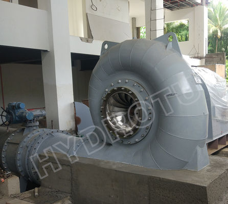 Turbin Francis dengan generator AC sinkron